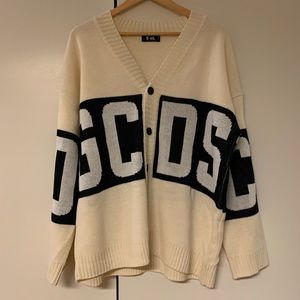NEW GCDS Oversized Unisex Cardigans